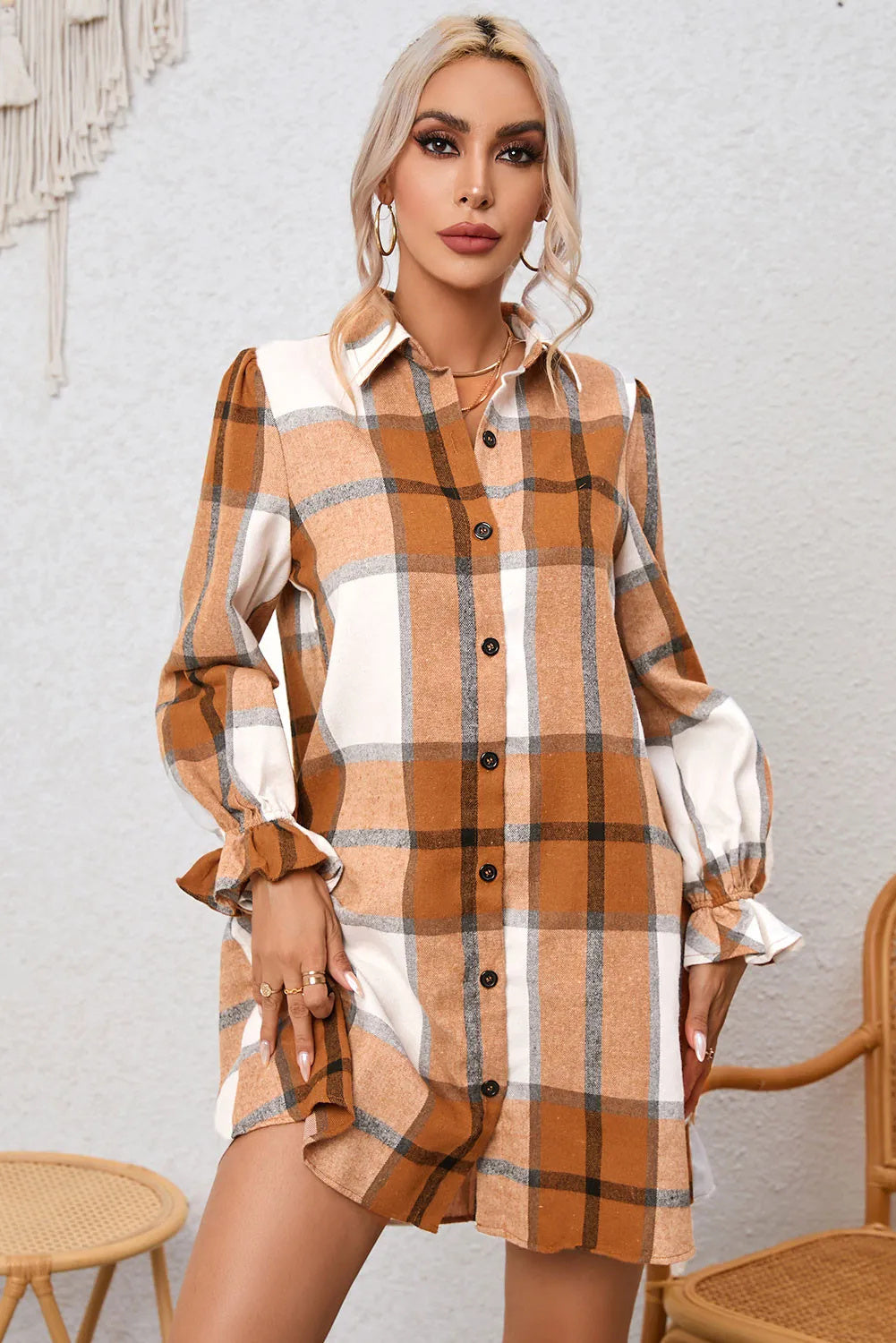 Lina Shirt Dress