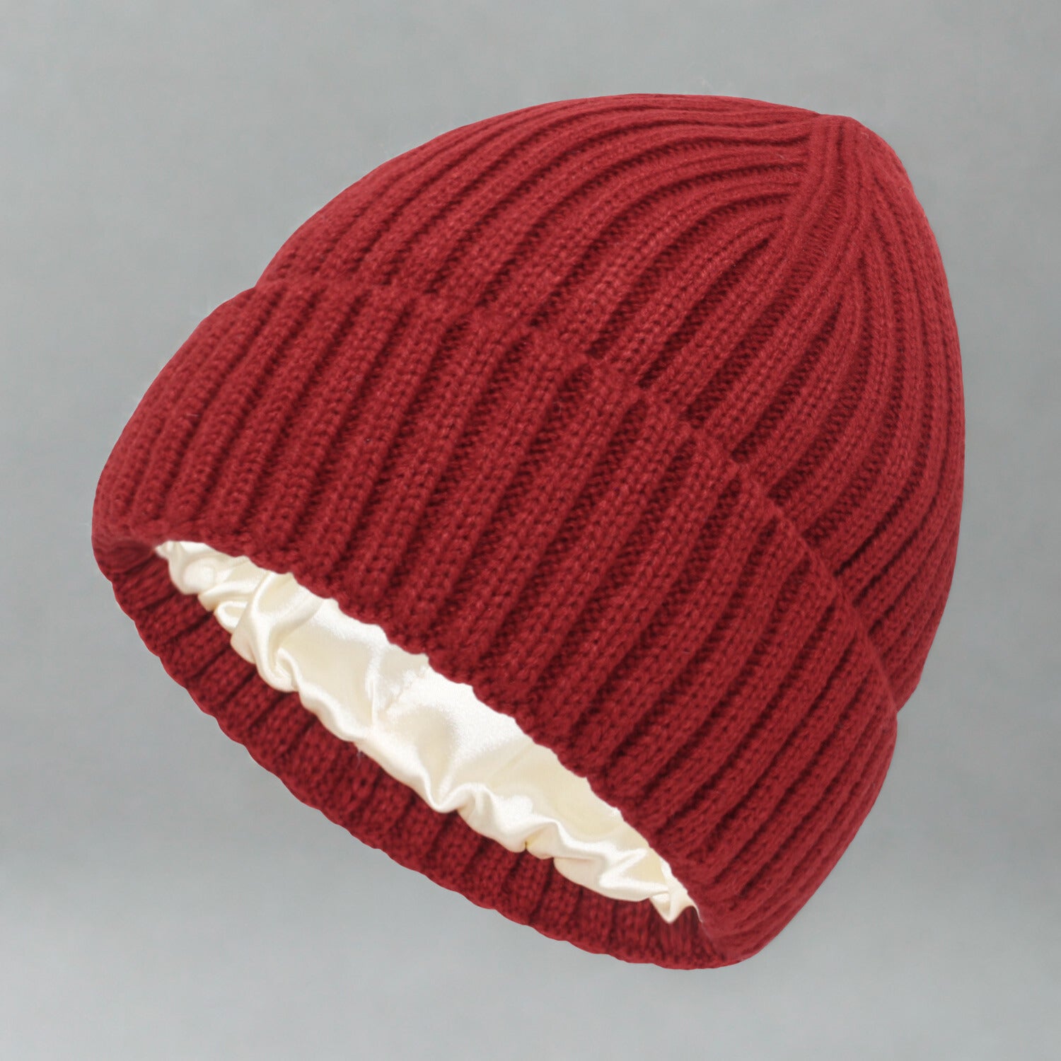 Satin-Lined Beanie – No Frizz, No Breakage & Warm